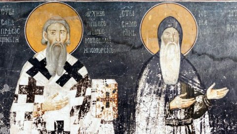 НЕМАЊА И САВА ТЕМЕЉ И КРОВ СРБА: Велики жупан и његов син монах заједничким радом направили судбински преокрет у нашој историји НЕМАЊА И САВА ТЕМЕЉ И КРОВ СРБА: Велики жупан и његов син монах заједничким радом направили судбински преокрет у нашој историји