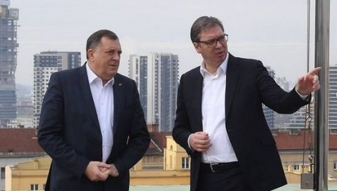 ВУЧИЋ ЈЕ УВЕК БИО НА СТРАНИ ИСТИНЕ: Додик одговорио на прозивке министра иностраних послова БиХ ВУЧИЋ ЈЕ УВЕК БИО НА СТРАНИ ИСТИНЕ: Додик одговорио на прозивке министра иностраних послова БиХ