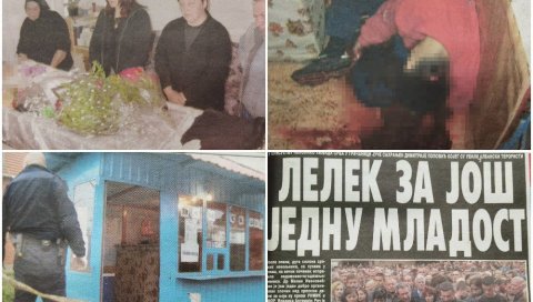 ЈЕЗИВЕ СЛИКЕ ИЗ 2004. Тело лежало у локви крви до јутра: Како је Димитрија, само зато што је Србин, убио Албанац коме је јуче пресудио отац ЈЕЗИВЕ СЛИКЕ ИЗ 2004. Тело лежало у локви крви до јутра: Како је Димитрија, само зато што је Србин, убио Албанац коме је јуче пресудио отац