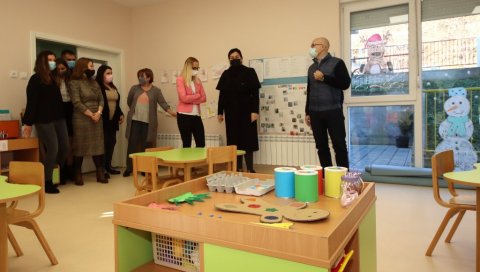 ВИШЕ НЕГО ДУПЛО ПОВЕЋАНИ КАПАЦИТЕТИ: Реконструисан вртић у Старим Лединцима ВИШЕ НЕГО ДУПЛО ПОВЕЋАНИ КАПАЦИТЕТИ: Реконструисан вртић у Старим Лединцима