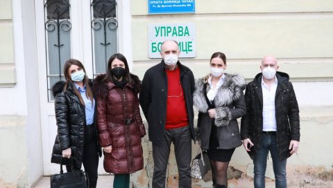ПОМОЋ ЗДРАВСТВЕНОМ СИСТЕМУ: Моззарт донирао техничку опрему Општој болници у Чачку (ФОТО) ПОМОЋ ЗДРАВСТВЕНОМ СИСТЕМУ: Моззарт донирао техничку опрему Општој болници у Чачку (ФОТО)