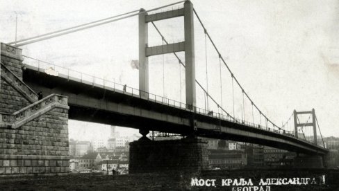 PRVI BEOGRADSKI DRUMSKI PRELAZ PREKO SAVE: Zemunski most kralja Aleksandra pušten je u saobraćaj pre 90 godina, a 1941. dignut u vazduh PRVI BEOGRADSKI DRUMSKI PRELAZ PREKO SAVE: Zemunski most kralja Aleksandra pušten je u saobraćaj pre 90 godina, a 1941. dignut u vazduh