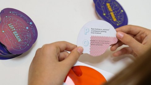 КОЈА СТРАНА МОЗГА ВАМ ЈЕ ЈАЧА: Суботичанка Данијела Ђедовић осмислила нову образовну игру КОЈА СТРАНА МОЗГА ВАМ ЈЕ ЈАЧА: Суботичанка Данијела Ђедовић осмислила нову образовну игру