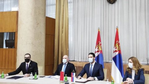 ЧВРСТИ ПРИЈАТЕЉСКИ ОДНОСИ СРБИЈЕ И КИНЕ: Потписан Меморандум о разумевању у области спорта ЧВРСТИ ПРИЈАТЕЉСКИ ОДНОСИ СРБИЈЕ И КИНЕ: Потписан Меморандум о разумевању у области спорта
