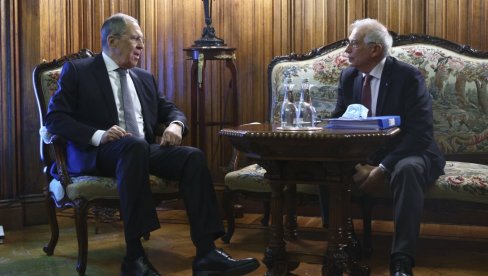 НЕДОСТАТАК НОРМАЛНОСТИ ИЗМЕЂУ РУСИЈЕ И ЕУ: Како је текао разговор Сергеја Лаврова са шефом дипломатије ЕУ Ђозепом Борељом НЕДОСТАТАК НОРМАЛНОСТИ ИЗМЕЂУ РУСИЈЕ И ЕУ: Како је текао разговор Сергеја Лаврова са шефом дипломатије ЕУ Ђозепом Борељом