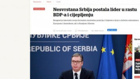 ХРВАТИ ХВАЛЕ СРБИЈУ: Вучић је као Тито! Постали су лидер на економском плану и у вакцинисању ХРВАТИ ХВАЛЕ СРБИЈУ: Вучић је као Тито! Постали су лидер на економском плану и у вакцинисању