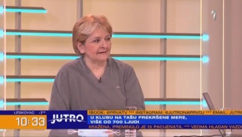 PET KORAKA PROTIV KORONE: Dr Danica Grujičić željno iščekuje “Torlakovu” vakcinu i poručuje ljudima da se strpe - evo i koliko PET KORAKA PROTIV KORONE: Dr Danica Grujičić željno iščekuje “Torlakovu” vakcinu i poručuje ljudima da se strpe - evo i koliko