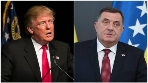 ДОДИК ЧЕСТИТАО ТРАМПУ: Остаће забележен као патриотски оријентисан председник САД ДОДИК ЧЕСТИТАО ТРАМПУ: Остаће забележен као патриотски оријентисан председник САД