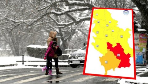 ЦРВЕНИ МЕТЕОАЛАРМ У ДЕЛОВИМА СРБИЈЕ: РХМЗ издао упозорење због јаког мраза, температуре ће ићи и до -15 ЦРВЕНИ МЕТЕОАЛАРМ У ДЕЛОВИМА СРБИЈЕ: РХМЗ издао упозорење због јаког мраза, температуре ће ићи и до -15