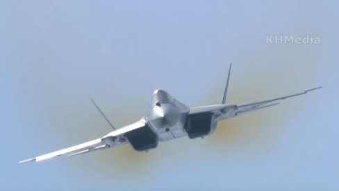 ОРУЖЈЕ ЗА УНИШТАВАЊЕ ПРИОРИТЕТНИХ МЕТА: Су-57 тестирао макете нове хиперсоничне ракете ОРУЖЈЕ ЗА УНИШТАВАЊЕ ПРИОРИТЕТНИХ МЕТА: Су-57 тестирао макете нове хиперсоничне ракете