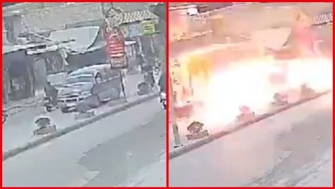 УЗНЕМИРУЈУЋИ СНИМАК ТЕРОРИСТИЧКОГ НАПАДА: Овако изгледа свакодневни живот под турском окупацијом (ВИДЕО) УЗНЕМИРУЈУЋИ СНИМАК ТЕРОРИСТИЧКОГ НАПАДА: Овако изгледа свакодневни живот под турском окупацијом (ВИДЕО)
