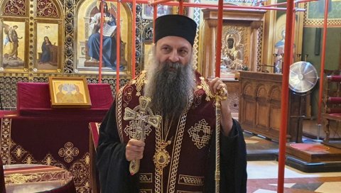 ПАТРИЈАРХ ПОРФИРИЈЕ НЕ ПРИПРЕМА ПОСЕТУ ВАРТОЛОМЕЈУ: Патријаршија демантовала натписе у медијима ПАТРИЈАРХ ПОРФИРИЈЕ НЕ ПРИПРЕМА ПОСЕТУ ВАРТОЛОМЕЈУ: Патријаршија демантовала натписе у медијима