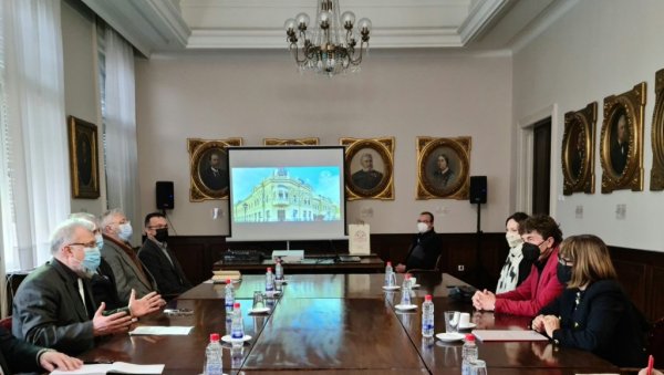 МИНИСТАРКА МАЈА ГОЈКОВИЋ У НОВОМ САДУ: За Матицу српску- 51 милион динара МИНИСТАРКА МАЈА ГОЈКОВИЋ У НОВОМ САДУ: За Матицу српску- 51 милион динара