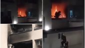 ХОРОР У ОБРЕНОВЦУ: Избио пожар у стану док је унутра био пар са бебом (ВИДЕО) ХОРОР У ОБРЕНОВЦУ: Избио пожар у стану док је унутра био пар са бебом (ВИДЕО)