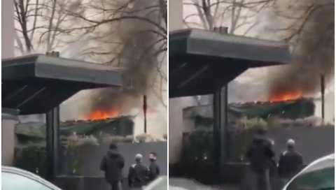 ПРВИ СНИМАК ПОЖАРА У УЗУН МИРКОВОЈ: Гори напуштени објекат у близини тржног центра (ВИДЕО) ПРВИ СНИМАК ПОЖАРА У УЗУН МИРКОВОЈ: Гори напуштени објекат у близини тржног центра (ВИДЕО)