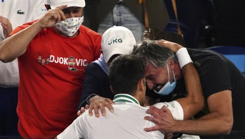 EUFORIJA U NOVAKOVOM TIMU: Ivanišević i Badio srećniji od Đokovića EUFORIJA U NOVAKOVOM TIMU: Ivanišević i Badio srećniji od Đokovića