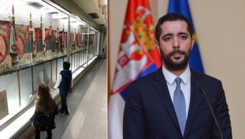 ТАТА КАО ВОДИЧ: Томислав Момировић са децом обишао Војни музеј ТАТА КАО ВОДИЧ: Томислав Момировић са децом обишао Војни музеј