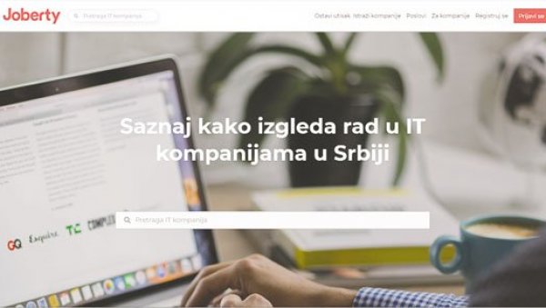 НА КЛИК ДО ПОСЛА: Сајт Џоберти - најпопуларније виртуелно тржиште рада у ИТ индустрији, нуде послове само у Србији НА КЛИК ДО ПОСЛА: Сајт Џоберти - најпопуларније виртуелно тржиште рада у ИТ индустрији, нуде послове само у Србији
