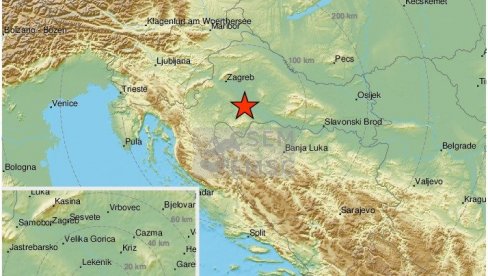 СНАЖАН ЗЕМЉОТРЕС У ХРВАТСКОЈ: Поново се затресло тло код Петриње, подхртавало и у Загребу СНАЖАН ЗЕМЉОТРЕС У ХРВАТСКОЈ: Поново се затресло тло код Петриње, подхртавало и у Загребу