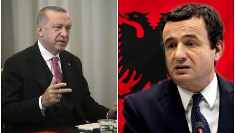 ЕРДОГАН УСЛОВЉАВА КУРТИЈА: Председник Турске послао непријатну честитку политичару из Приштине ЕРДОГАН УСЛОВЉАВА КУРТИЈА: Председник Турске послао непријатну честитку политичару из Приштине