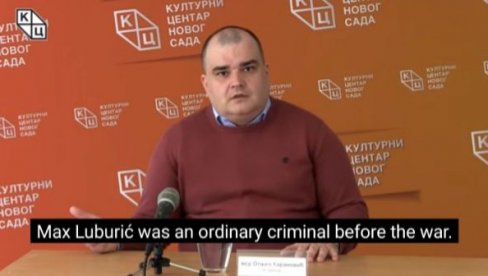 О ЈАСЕНОВЦУ И НА ЕНГЛЕСКОМ ЈЕЗИКУ: Предавање историчара Огњена Карановића на Јутјубу КЦНС изазвало велику пажњу О ЈАСЕНОВЦУ И НА ЕНГЛЕСКОМ ЈЕЗИКУ: Предавање историчара Огњена Карановића на Јутјубу КЦНС изазвало велику пажњу