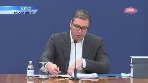 СРБИЈА ЈЕ У ТЕШКОЈ СИТУАЦИЈИ Вучић: Албанци су хтели да направе раздор! Донели смо одређене мере СРБИЈА ЈЕ У ТЕШКОЈ СИТУАЦИЈИ Вучић: Албанци су хтели да направе раздор! Донели смо одређене мере