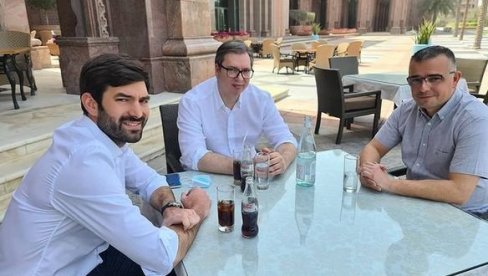 VUČIĆ UOČI POSETE BAHREINU: Tamo nas čeka mnogo dobrih stvari za našu zemlju! VUČIĆ UOČI POSETE BAHREINU: Tamo nas čeka mnogo dobrih stvari za našu zemlju!