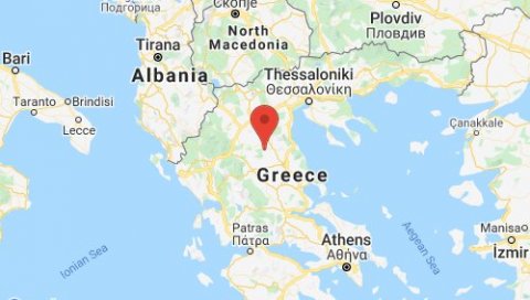 СНАЖАН ЗЕМЉОТРЕС: Тресло се тло у централној Грчкој, ево где је био епицентар СНАЖАН ЗЕМЉОТРЕС: Тресло се тло у централној Грчкој, ево где је био епицентар