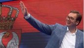 ЧЕСТИТКА ПРЕДСЕДНИКА ВУЧИЋА: Златни сјај ваше победе исписао будућност наше кошарке ЧЕСТИТКА ПРЕДСЕДНИКА ВУЧИЋА: Златни сјај ваше победе исписао будућност наше кошарке