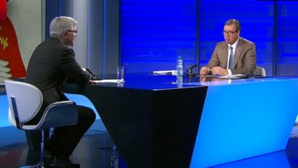ВУЧИЋ О ОДНОСИМА СА ПРИШТИНОМ: Албанци нису спремни на компромис ВУЧИЋ О ОДНОСИМА СА ПРИШТИНОМ: Албанци нису спремни на компромис