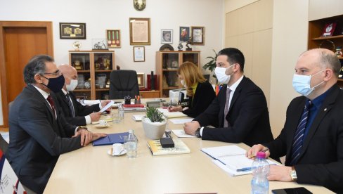 RADNA POSETA: Udovičić se sastao sa ambasadorom Kipra RADNA POSETA: Udovičić se sastao sa ambasadorom Kipra