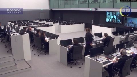 ПЕТА СТАТУСНА КОНФЕРЕНЦИЈА У ХАГУ: Судија одбио захтев одбране оптужених лидера ОВК да добију аудио-видео записе сведочења ПЕТА СТАТУСНА КОНФЕРЕНЦИЈА У ХАГУ: Судија одбио захтев одбране оптужених лидера ОВК да добију аудио-видео записе сведочења