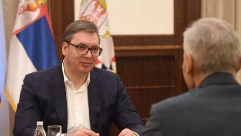 САСТАНАК СА РУСКИМ АМБАСАДОРОМ: Вучић захвалио Харченку за нових 100.000 вакцина Спутњик V САСТАНАК СА РУСКИМ АМБАСАДОРОМ: Вучић захвалио Харченку за нових 100.000 вакцина Спутњик V