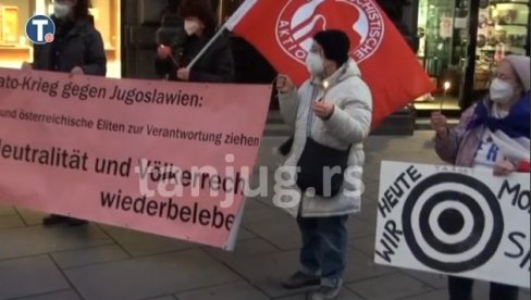 НЕ СМЕМО НИКАДА ЗАБОРАВИТИ: У Бечу помен жртвама НАТО агресије на бившу Југославију НЕ СМЕМО НИКАДА ЗАБОРАВИТИ: У Бечу помен жртвама НАТО агресије на бившу Југославију