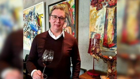 IMAMO I MI ODLIČNA VINA: Vučić o malvaziji, vinjaku i burencetu na Makronovom stolu IMAMO I MI ODLIČNA VINA: Vučić o malvaziji, vinjaku i burencetu na Makronovom stolu