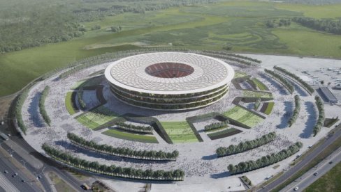 IZGLEDAĆE SPEKTAKULARNO: Pojavili se novi detalji u vezi Nacionalnog stadiona (FOTO)