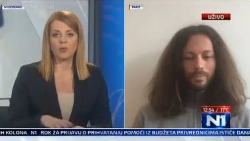 НОВИНАРКИ Н1 ЗАСТАЛА КНЕДЛА У ГРЛУ: Водитељки вести непријатно зато што је у Србији лечење короне боље него у Француској (ВИДЕО) НОВИНАРКИ Н1 ЗАСТАЛА КНЕДЛА У ГРЛУ: Водитељки вести непријатно зато што је у Србији лечење короне боље него у Француској (ВИДЕО)