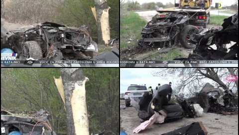 (УЗНЕМИРУЈУЋИ ФОТО) ЈЕЗИВЕ СЦЕНЕ КОД ПАНЧЕВА: Младићи погинули на лицу места, ауди потпуно уништен (УЗНЕМИРУЈУЋИ ФОТО) ЈЕЗИВЕ СЦЕНЕ КОД ПАНЧЕВА: Младићи погинули на лицу места, ауди потпуно уништен