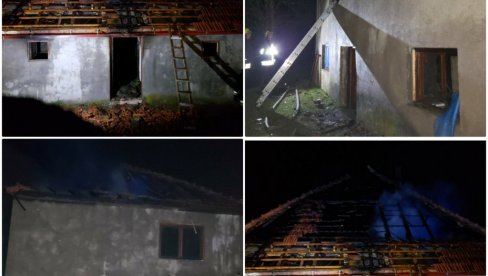 ЧЕТИРИ САТА БОРБЕ СА ВАТРОМ: У пожару изгорела кућа породице Зејак из Лијеске ЧЕТИРИ САТА БОРБЕ СА ВАТРОМ: У пожару изгорела кућа породице Зејак из Лијеске