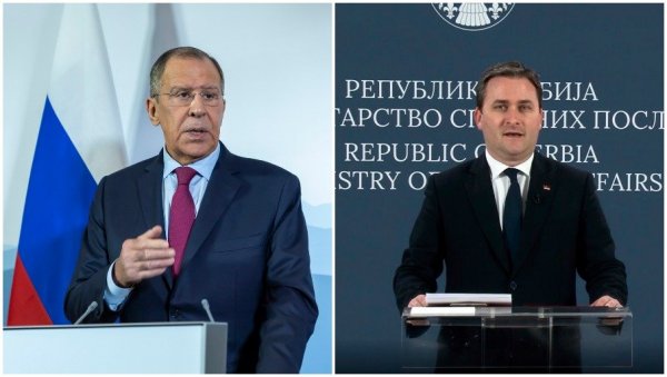 ПРВА ПОСЕТА РУСИЈИ: Сусрет Селаковића и Лаврова у Москви 16. априла ПРВА ПОСЕТА РУСИЈИ: Сусрет Селаковића и Лаврова у Москви 16. априла