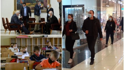 ДВЕ КЉУЧНЕ ОДЛУКЕ О МЕРАМА ДО КРАЈА НЕДЕЉЕ: Хоће ли се отворити тржни центри и да ли се ђаци враћају у школске клупе? ДВЕ КЉУЧНЕ ОДЛУКЕ О МЕРАМА ДО КРАЈА НЕДЕЉЕ: Хоће ли се отворити тржни центри и да ли се ђаци враћају у школске клупе?