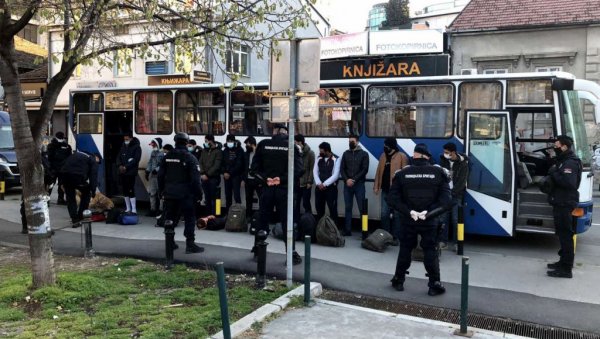 СПРОВЕДЕНА 69 ИЛЕГАЛНА МИГРАНТА: Још једна успешна акцији МУП Републике Србије у Београду СПРОВЕДЕНА 69 ИЛЕГАЛНА МИГРАНТА: Још једна успешна акцији МУП Републике Србије у Београду
