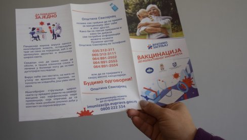 ЛЕТАК О ВАКЦИНАЦИЈИ ЗА СВАКОГ ГРАЂАНИНА: Општина Свилајнац шаље обавештења на кућну адресу ЛЕТАК О ВАКЦИНАЦИЈИ ЗА СВАКОГ ГРАЂАНИНА: Општина Свилајнац шаље обавештења на кућну адресу
