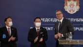VUČIĆ NE KRIJE ZADOVOLJSTVO: Ovo je velika vest za našu zemlju! (VIDEO) VUČIĆ NE KRIJE ZADOVOLJSTVO: Ovo je velika vest za našu zemlju! (VIDEO)