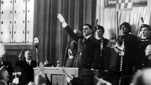 ГРОБНИЦА СРБА, ЈЕВРЕЈА И РОМА: Пре осам деценија у Загребу проглашена злочиначка усташка монструм држава НДХ ГРОБНИЦА СРБА, ЈЕВРЕЈА И РОМА: Пре осам деценија у Загребу проглашена злочиначка усташка монструм држава НДХ