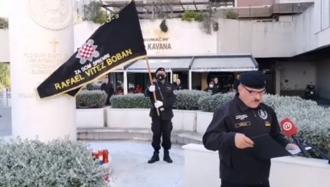 ОПЕТ УСТАШЛУК У СПЛИТУ: Црнокошуљаши славили дан НДХ ОПЕТ УСТАШЛУК У СПЛИТУ: Црнокошуљаши славили дан НДХ