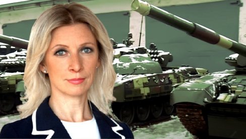 НАТО СЕ ОПЕТ ИГРА СА КИЈЕВОМ: Захарова о плановима Запада у Украјини НАТО СЕ ОПЕТ ИГРА СА КИЈЕВОМ: Захарова о плановима Запада у Украјини