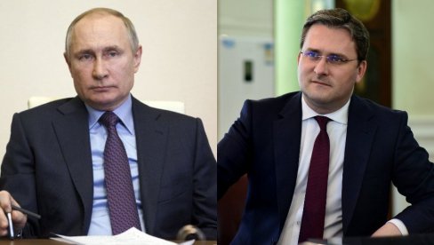 СВЕ ИЗВЕСНИЈИ ДОЛАЗАК ПУТИНА: Министар Селаковић открио детаље посете Русији СВЕ ИЗВЕСНИЈИ ДОЛАЗАК ПУТИНА: Министар Селаковић открио детаље посете Русији