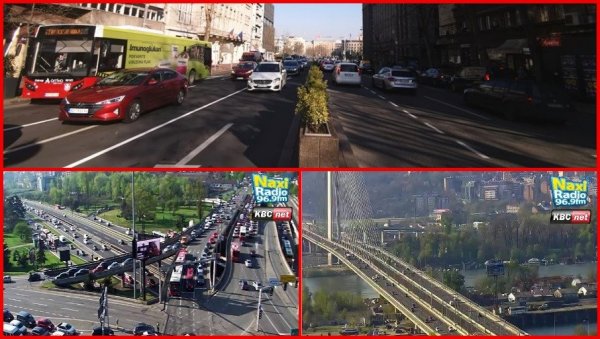 САОБРАЋАЈ У БЕОГРАДУ: Погледајте како јутрос изгледају улице престонице (ФОТО) САОБРАЋАЈ У БЕОГРАДУ: Погледајте како јутрос изгледају улице престонице (ФОТО)