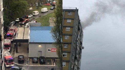 EVAKUIŠU TRUDNICU IZ SOLITERA: Lokalizovan požar na Novom Beogradu - stigla i Hitna (FOTO) EVAKUIŠU TRUDNICU IZ SOLITERA: Lokalizovan požar na Novom Beogradu - stigla i Hitna (FOTO)